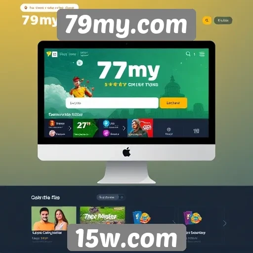 Interface e usabilidade do site 79my.com